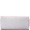 TAMARIS WOMENS CLUTCH HANDBAG - SILVER SATIN