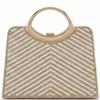 REDZ WOMENS HANDBAG - GOLD METALLIC