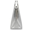REDZ WOMENS HANDBAG - SILVER METALLIC