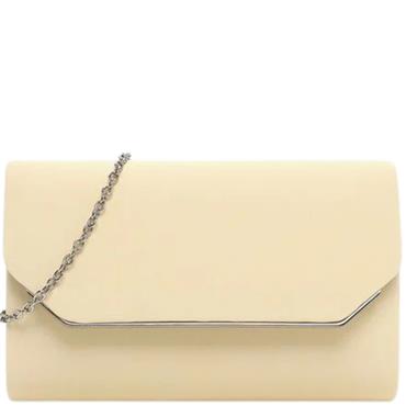 TAMARIS WOMENS CLUTCH HANDBAG - LIGHT YELLOW