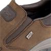 RIEKER MENS TEX CASUAL SLIP ON SHOE - BROWN