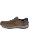 RIEKER MENS TEX CASUAL SLIP ON SHOE - BROWN