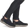RIEKER MENS WIDE FIT SLIP ON TRAINER - BLUE