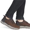 RIEKER MENS WIDE FIT SLIP ON TRAINER - BROWN