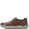 RIEKER MENS WIDE FIT COMFORT SHOE - BROWN