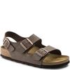 BIRKENSTOCK MENS MILANO BS SANDAL - MOCCA