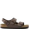 BIRKENSTOCK MENS MILANO BS SANDAL - MOCCA
