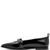 TAMARIS WOMENS FLATS - BLACK