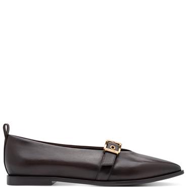 TAMARIS WOMENS FLATS - MAHOGANY