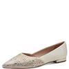 TAMARIS WOMENS FLAT SHOE - PEARL