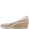 TAMARIS WOMENS WEDGE SHOE - LIGHT GOLD