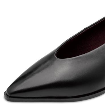 TAMARIS WOMENS LOW HEEL - BLACK