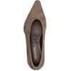 TAMARIS WOMENS LOW HEEL COURT SHOE - TAUPE