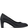 TAMARIS WOMENS MED HEEL COURT SHOE - PEWTER
