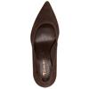 TAMARIS WOMENS MID HEEL COURT SHOE - MOCCA SUEDE