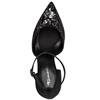 TAMARIS WOMENS COMFORT COURT SHOE - BLACK