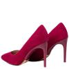 TAMARIS WOMENS POINT TOE COURT SHOE - CRANBERRY