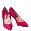 TAMARIS WOMENS POINT TOE COURT SHOE - CRANBERRY