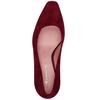 TAMARIS WOMENS MID HEEL COURT SHOE - MERLOT