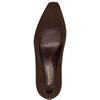 TAMARIS WOMENS MID HEEL COURT SHOE - MOCCA