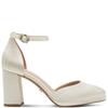 TAMARIS WOMENS HIGH HEEL STRAP SANDAL - PEARL