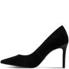 TAMARIS WOMENS HIGH HEEL COURT SHOE - BLACK