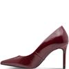 TAMARIS WOMENS HIGH HEEL COURT SHOE - MERLOT