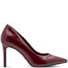 TAMARIS WOMENS HIGH HEEL COURT SHOE - MERLOT