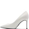 TAMARIS WOMENS HIGH HEEL COURT SHOE - OFF WHITE