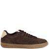TAMARIS WOMENS LACE TRAINER - MOCCA