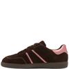 TAMARIS WOMENS LACE TRAINER - MOCCA ROSE