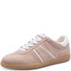 TAMARIS WOMENS LACE TRAINER - ROSE
