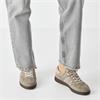 TAMARIS WOMENS LACE TRAINER - TAUPE ROSE