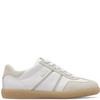 TAMARIS WOMENS LACE TRAINER - WHITE MULTI