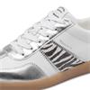 TAMARIS WOMENS LACE TRAINER - ZEBRA MULTI