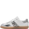 TAMARIS WOMENS LACE TRAINER - ZEBRA MULTI