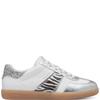 TAMARIS WOMENS LACE TRAINER - ZEBRA MULTI
