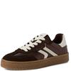 TAMARIS WOMENS LACE TRAINER - BROWN METALLIC