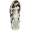 TAMARIS WOMENS LACE TRAINER - BROWN ANIMAL PRINT