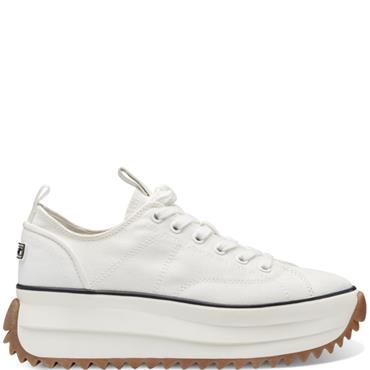TAMARIS WOMENS WEDGE LACE TRAINER - WHITE