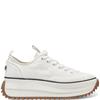 TAMARIS WOMENS WEDGE LACE TRAINER - WHITE