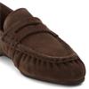 TAMARIS WOMENS FLAT LOAFER - MOCCA