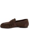 TAMARIS WOMENS FLAT LOAFER - MOCCA
