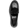 TAMARIS WOMENS SLIP ON LOAFER - BLACK