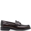 TAMARIS WOMENS SLIP ON LOAFER - MOCCA