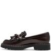 TAMARIS WOMENS SLIP ON LOAFER - MOCCA