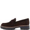 TAMARIS WOMENS SLIP ON LOAFER - MOCCA