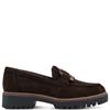 TAMARIS WOMENS SLIP ON LOAFER - MOCCA