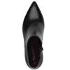 TAMARIS WOMENS COMFORT ZIP ANKLE BOOT - BLACK