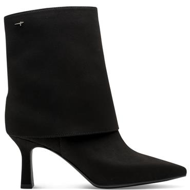 TAMARIS WOMENS COMFORT ANKLE BOOT - BLACK